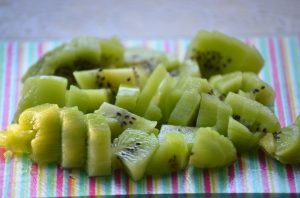 Fruit salad "Emerald"