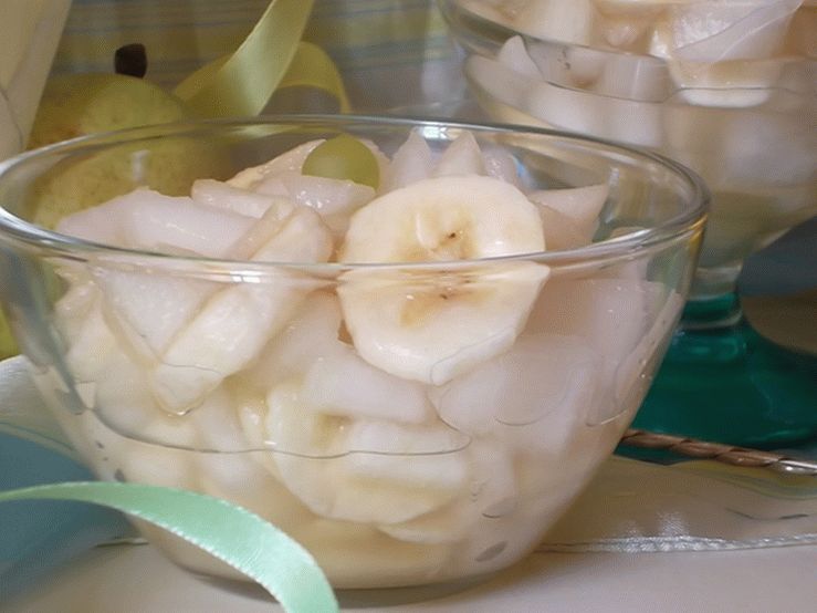 Fruit salad with melon