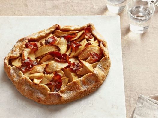 Photo of Galette with apples and bacon