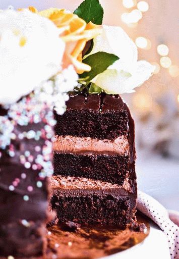 Photo of Ganache for cake filling