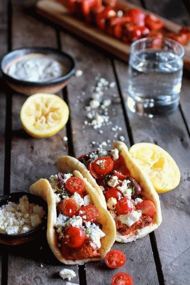 Photo of Grilled Salmon Gyros
