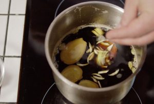 Mulled wine on beer