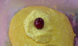 Gombovtsy with cherries