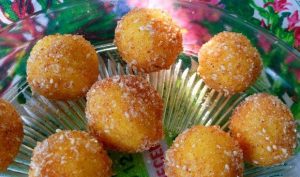 Gombovtsy with cherries