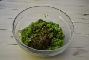 Pea paste