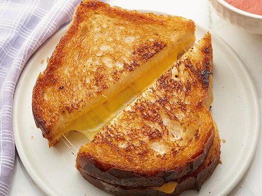 Photo Hot cheese sandwiches