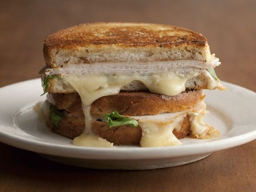 Photo Hot Turkey and Brie Sandwich