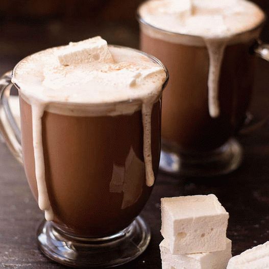 Photo Hot Chocolate with Homemade Marshmallows