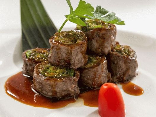 Photo Beef rolls