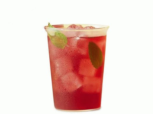 Photo Pomegranate-mint ice tea