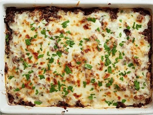 Photo of Greek Moussaka with minced beef