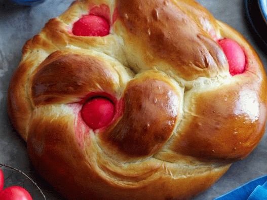 Photo Greek Easter Bread