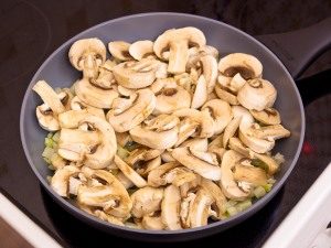 Mushrooms in sour cream