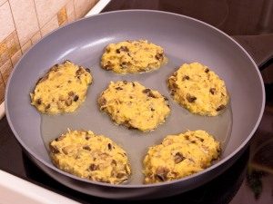 Mushroom pancakes