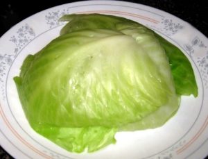 Mushroom cabbage rolls