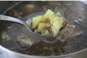 Buckwheat Mushroom Soup