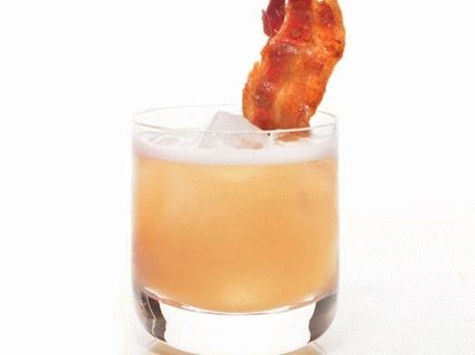 Photo Pear cocktail with rum