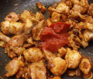 Rabbit goulash