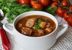 Pork goulash