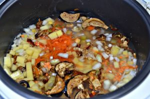 Thick vegetable soup
