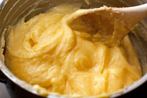 Gouger with cheese