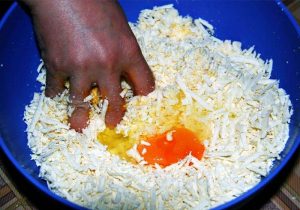 Khachapuri in a pan