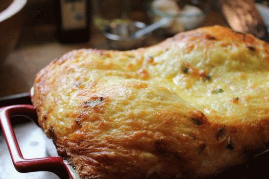 Photo of Hashbrown under cheese fondue