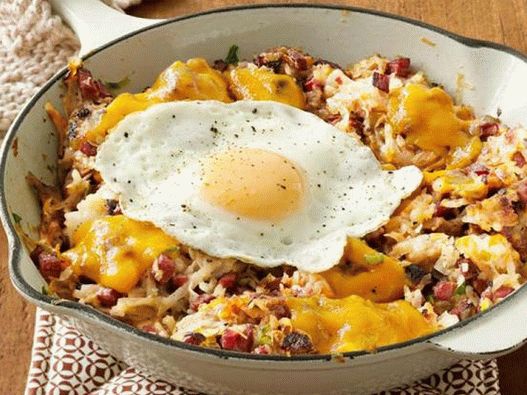 Photo of Hashbrown with corned beef