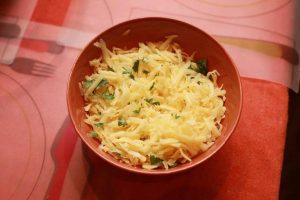 Khichiny with cheese