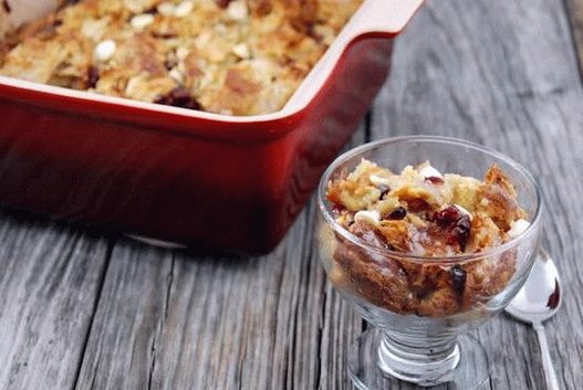Photo Cranberry Bread Pudding