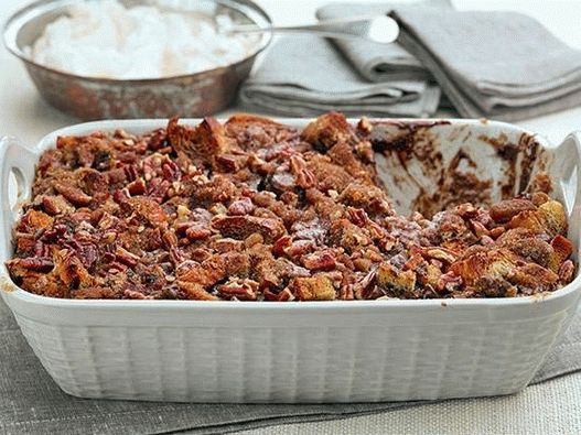 Photo Whipped Cream Bread Pudding