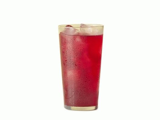 Photo of Hibiscus tea with ginger and rum