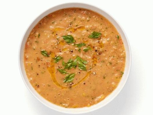 Photo Cold appetizer soup