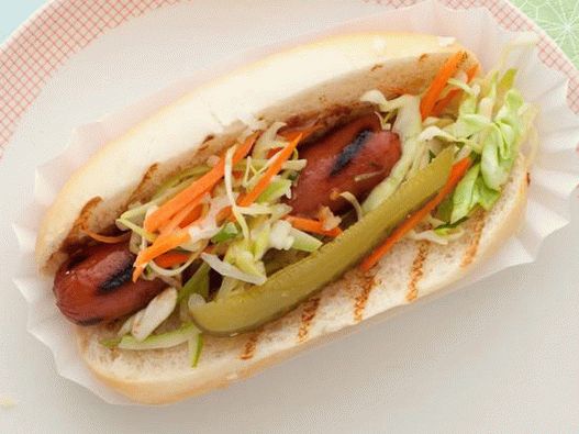 Texas Hot Dog Photo