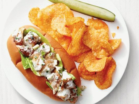 Photo Hot Dog with a monkfish