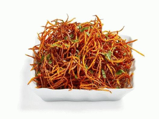 Photo of Deep-Fried Crispy Carrot Straws