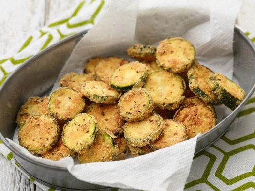 Photo Crispy Zucchini Coins