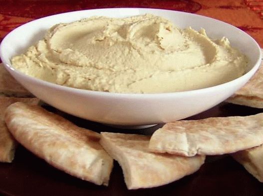 Photo of Hummus from chickpeas in a slow cooker