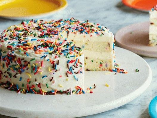 Photo of the birthday cake