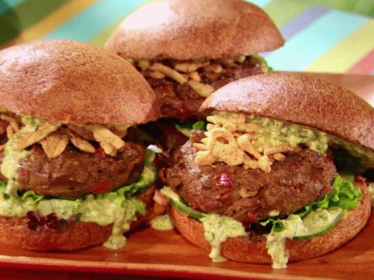 Photo of Indian burgers with beef and curry