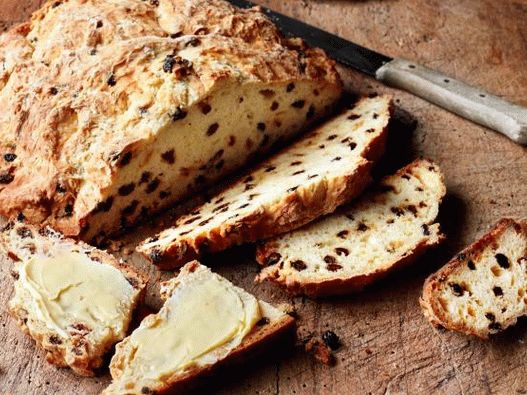 Photo Irish soda bread (yeast-free bread)
