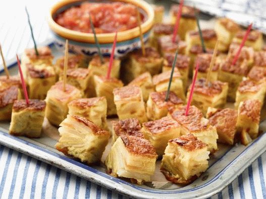 Photo Spanish Tortilla Canapes