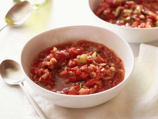 Photo Spanish Gazpacho soup