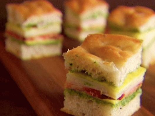 Photo Italian Club Mini Sandwiches