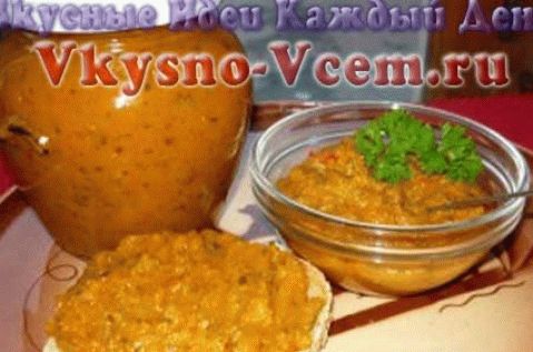 Zucchini caviar with mayonnaise