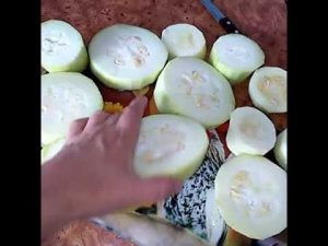 Zucchini in batter