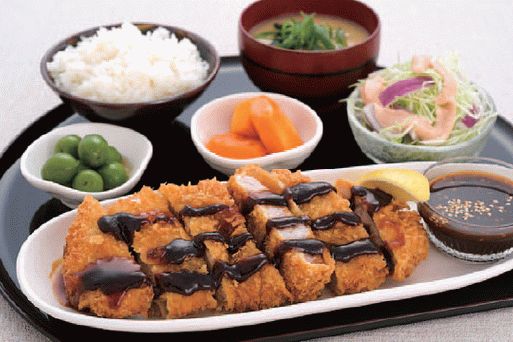 Photo Katsudon (fried breaded pork chop with rice)