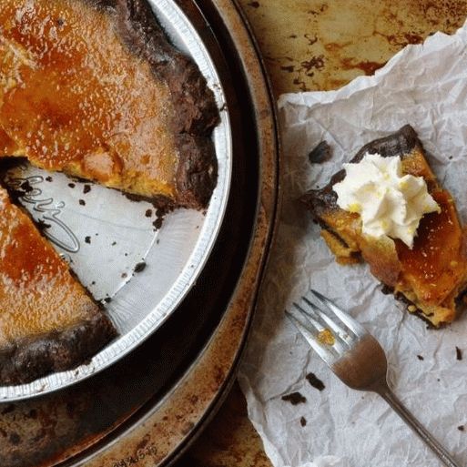 Photo How to caramelize pumpkin pie