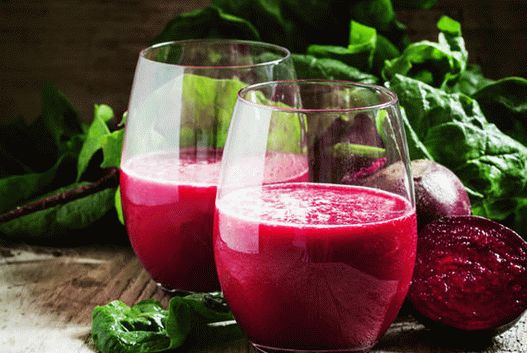 Photo How to peel and squeeze beet juice