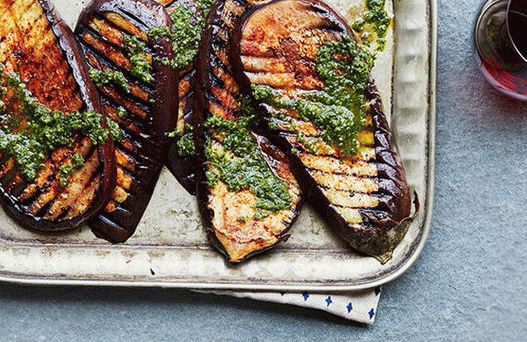 Photo How to cook grilled eggplant